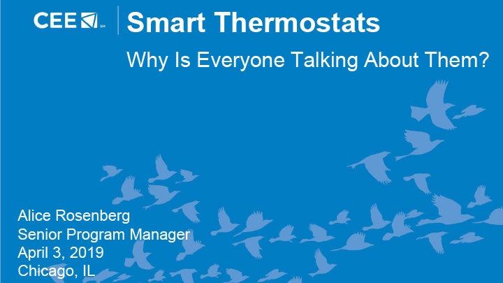 Document download: CEE: Smart Thermostats - Why Is Everyone Talking About Them?